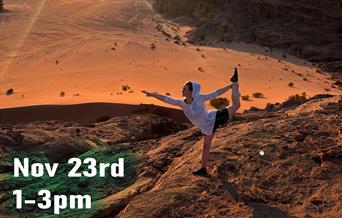 Join yoga teacher and artist Maddie Mellon for an immersive session exploring the meeting point between body and imagination