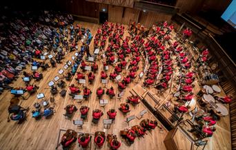 The National Children's Orchestras of Great Britain is enormously proud to present its exceptional 2024 Main Orchestra at Woolwich Works for their fin