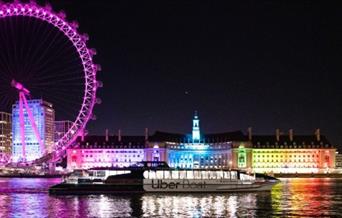 Celebrate the New Year on the River Thames and see London's famous fireworks up close