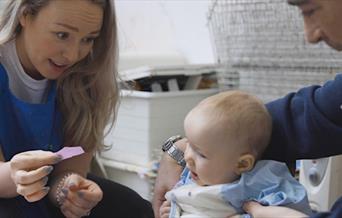 Come along to the Discover Open Day and find out what the art and music classes for little ones are like