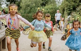 The Play in the Park project offers a free play programme of fun, creative activities and events inspired by the Royal Parks’ wildlife and open spaces