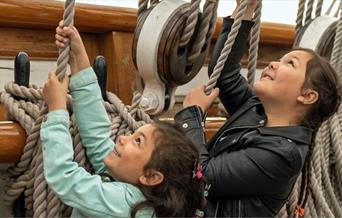 Hop aboard Cutty Sark for sensory sessions for under 5s!
