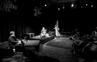An entrancing evening of music in which the hypnotic purity of Indian music meets contemporary electronica and live instrumental improvisation