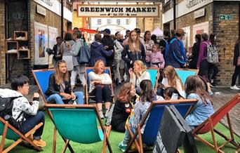 Catch the action from the Olympic Games live from Paris on the Big Screen at Fry's Court, Greenwich Market