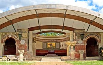 The main altar at St George's Garrison Church, Woolwich