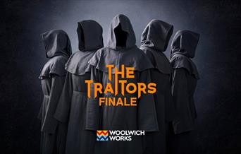 Watch the finale of BBC'sThe Traitors on Woolwich Works' big screen and enjoy killer cocktails and spooky tunes!