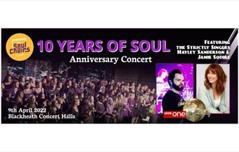 10 Years Of Soul with special guests Strictly Come Dancing singers Hayley Sanderson and Jamie Squire