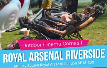 Vision Cinema are bringing the magic of cinema to Royal Arsenal Riverside