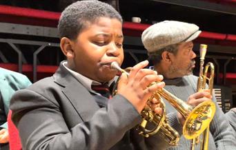 Young musicians deliver an hour long concert at Tramshed, Woolwich