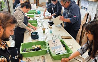 In this workshop, learn how to make your own live edge river pour using epoxy resin