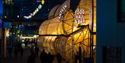 Step into the Winter Carousel and Market Quarter, where classic fairground charm meets the flavours of the festive season