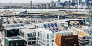 Discover the extraordinary architecture of Design District and Greenwich Peninsula
