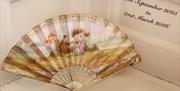 Fans in the Age of Jane Austen exhibition at The Fan Museum