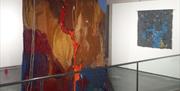Fragments Folds and Frays exhibition at Stephen Lawrence Gallery