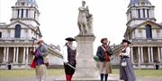 A weekend of living history as the Old Royal Naval College is overrun with pirates!