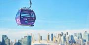 London Cable Car view in the day