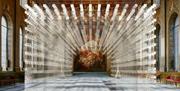 'Duo' by Melek Zeynep at the Royal Naval College’s Painted Hall, part of London Design Festival 2024
(Image Credit: © Melek Zeynep and London Design F