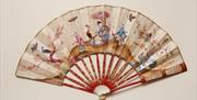 'The Queen's Fan', The Fan Museum, HA Collection 1880. Formerly in the Collection of a French Queen.