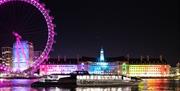 Celebrate the New Year on the River Thames and see London's famous fireworks up close