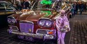 Greenwich Market’s celebration of vintage cars, bikes and rock’n’roll, is on again for Halloween!