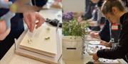 A seasonal art workshop exploring the mindful craft of pressed flowers, where you’ll learn to preserve blooms and create your own pressed flower artwo