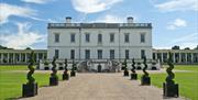 The grand front of the Queen's House in Greenwich