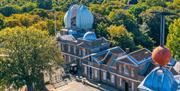 The Royal Observatory, Greenwich is the historic home of British astronomy, Greenwich Mean Time and the Prime Meridian of the world