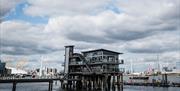 The Greenwich Yacht Club on the River Thames