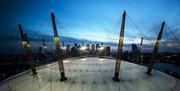 Up at The O2 view by night