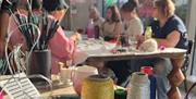 Unleash your creativity and have some fun by using recycled yarn & sustainable materials to create accessories