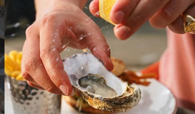 Oysters at The Oystercatcher, Greenwich