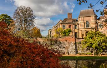 Autumnal gardens at Eltham Palace