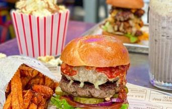 Gordon Ramsay Street Burger comes to The O2, serving up signature burgers including the O.G.R. Burger, the Hell's Kitchen Burger and the JFC Burger.