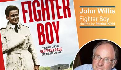In conversation with Patrick Kidd of the Times on Fighter Boy and The Many Lives of Geoffrey Page