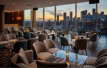 Eighteen Sky Bar is an elegant and enigmatic cocktail lounge offering exclusive and luxurious private dining experience