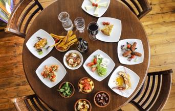 The Hill Restaurant serves a varied Mediterranean menu with a distinctly Latin American twist!