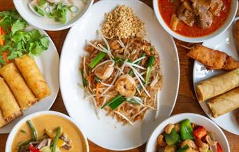The Thai Garden Cafe serves freshly prepared thai food for dine-in, takeaway, markets, events and dinner parties.
