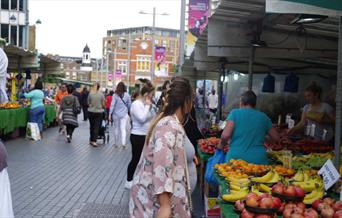 At the heart of Beresford square Market, showing a welcoming place for everyone.