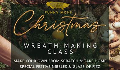 Funky Monk Epping Wreath Making class.