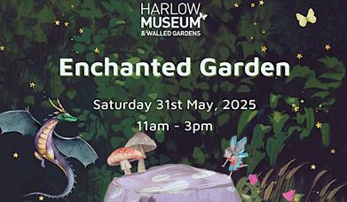 Harlow Museum's walled garden becomes enchanted on Saturday 21st May 2025