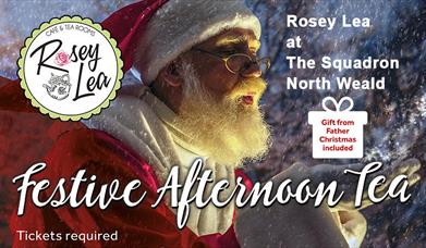 Family Tea with Father Christmas at Rosey Lea at The Squadron, North Weald