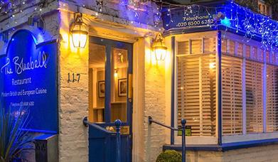 The Bluebell Restaurant website Chigwell.