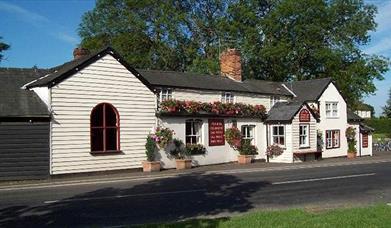 The 18th century Fox Inn at Matching Tye.