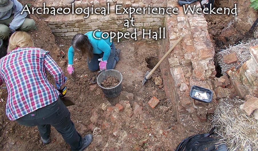 The Copped Hall Trust Archaeological Project beginners weekend course at Copped Hall in 2018