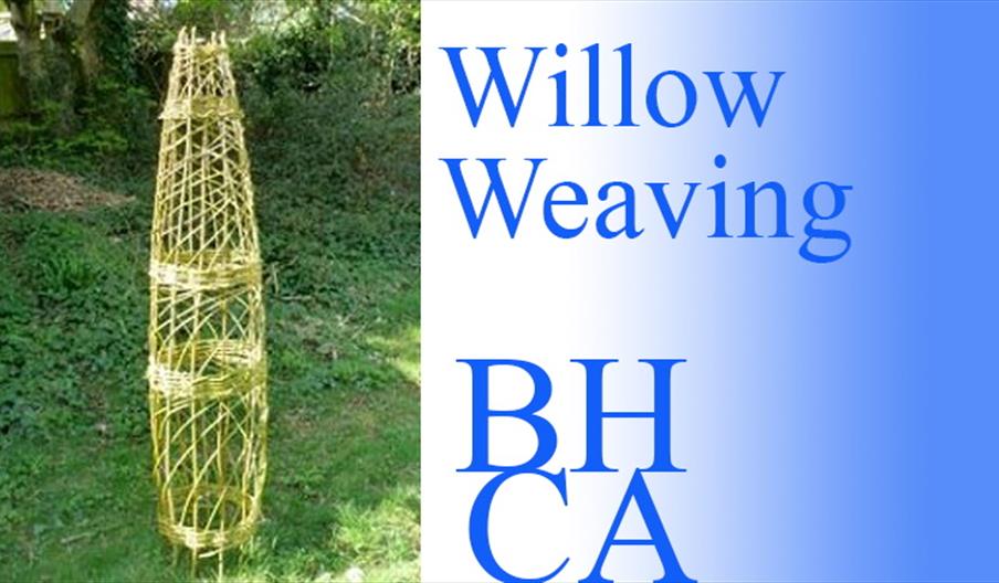 Willow Weaving - Garden Obelisk