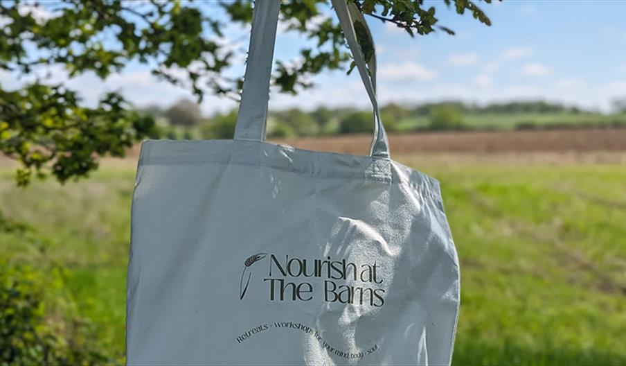 Nourish at The Barns - tote bag