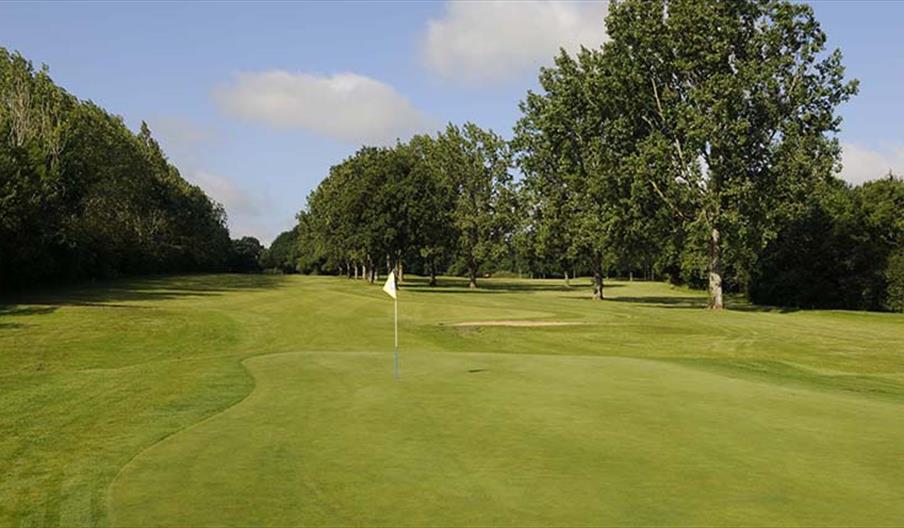 Image of fairway at Bentley Golf Course