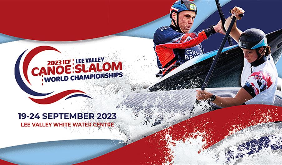 2023 ICF Canoe Slalom World Championships at the Lee Valley White Water Centre.