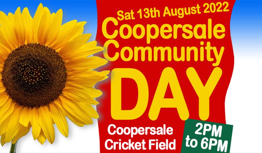 Coopersale Community Day 13 August 2022, 2pm till 6pm