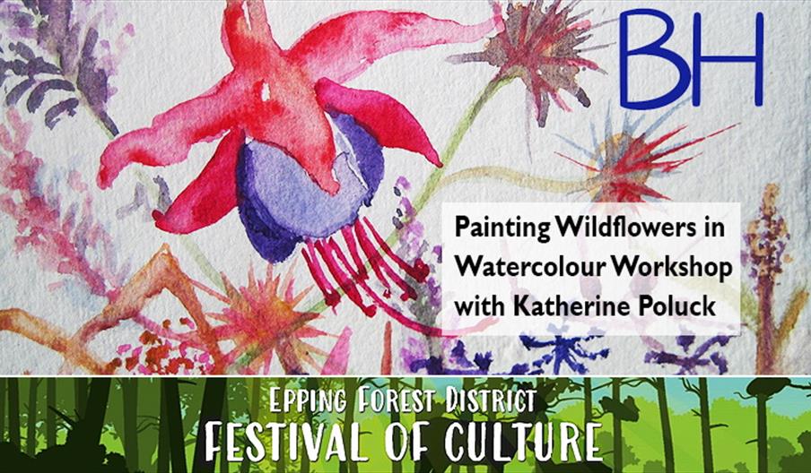 Painting Wildflowers in Watercolour Workshop with Katherine Poluk




